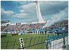 Sektory koniskich kibicw na stadionie w Poznaniu